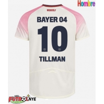 Camiseta Bayer Leverkusen Malik Tillman #10 Visitante Equipación 2025-26 manga corta